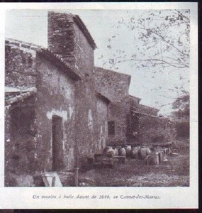 1941 -- CANNET DES MAURES MOULIN A HUILE m521 - Picture 1 of 1