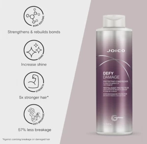 Joico Defy Damage Protective Conditioner 1000ml Bond Strengthening Hair CareJ974 - Picture 1 of 6
