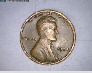 1927 Lincoln Cent (53-374 4m3) - Picture 1 of 2
