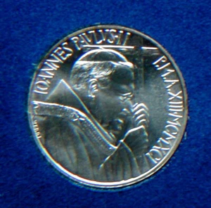 1991 Vatican (Italy) rare silver coin 500 Lire Dottrina Sociale in official box - Picture 1 of 5