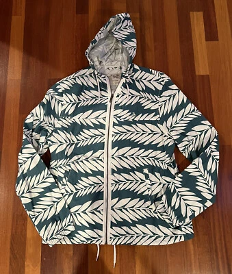 Penguin Packable Palm Ratner Jacket Floral Leaf Print Men’s Large Rare - Image 1 of 4