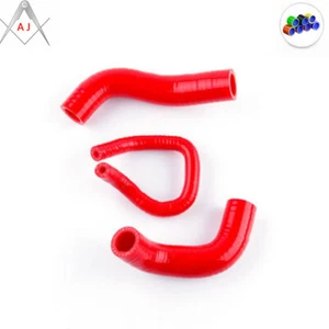 Red For Kawasaki Ninja EX 650 650R EX650 EX650R 2006 2007 2008 Silicone Hose Kit - Picture 1 of 6