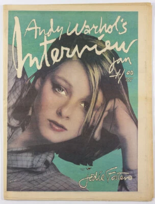 Jodie Foster SLY STALLONE Grace Jones HALSTON Fran Leibovitz  INTERVIEW magazine - Image 1 of 4