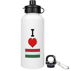Bouteilles d'eau réutilisables « I Love Hungary » (WT032943)
