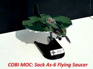 Cobi MOC As-6 (1:32 scale) "Bierdeckel" WW2 Flying Saucer that actually flew! - Picture 1 of 6