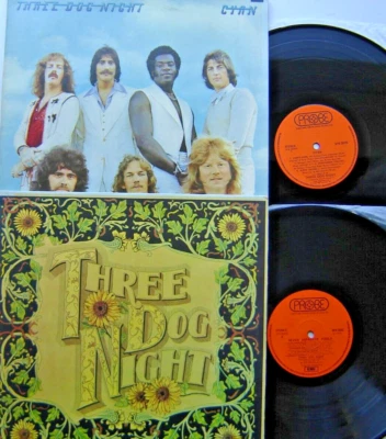 RARE THREE DOG NIGHT SEVEN SEPARATE FOOLS  1972  HONG KONG  PRESS  ? + UK CYAN - Image 1 of 4
