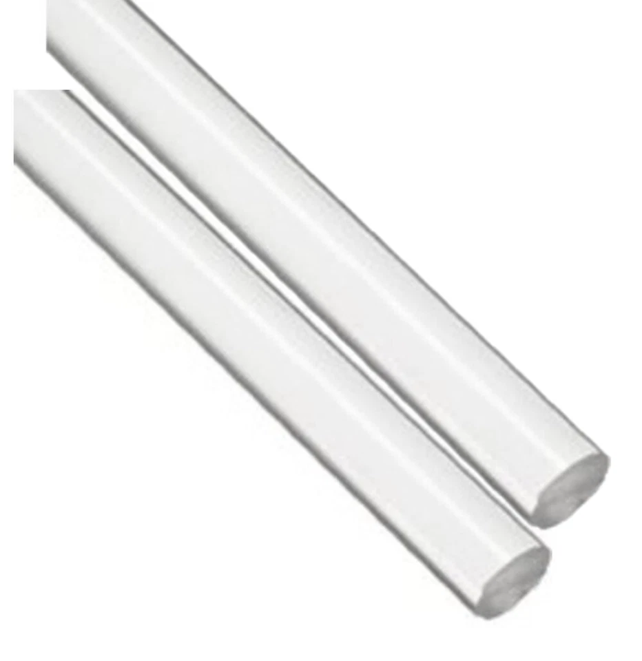 ZEEKIO Acrylic Lucite Rod Dowel - 7/8" (22mm) x 36" (914mm) - Lot of 2 Rods