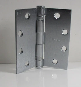 Cerniera completa per cuscinetti a sfera Ives 5BB1 4,5 x 4,5 cromo satinato 5 nocche - Foto 1 di 1