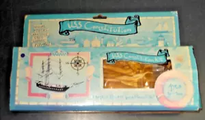 USS CONSTITUTION MODEL 805-64 KIT OPEN BOX NEW UNASSEMBLED WOODKRAFT KITS 8.5" - Picture 1 of 6