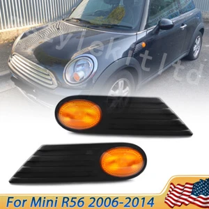 2Pcs Fender Side Marker Lights Left & Right For 2007-2013 Mini Cooper R56 - Foto 1 di 10