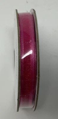 NEW Open Weave Ribbon POLISHED PINK Stampin Up  3/8" - 10 yds. - Image 1 of 3