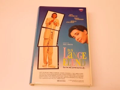 Das lange Elend 1989 VHS German PAL Video Jeff Goldblum Emma Thompson Tall Guy - Bild 1 von 4