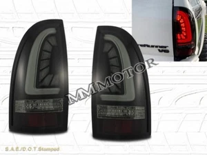 Luces traseras LED AlphaRex serie Pro negro azabache para Toyota Tacoma 2005-2015 NUEVAS - Imagen 1 de 9