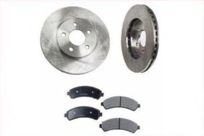 Rotor de freno de disco delantero y pastillas de cerámica para Chevrolet Blazer 98-2005 4x4 Foto 1 de 4