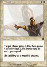 4x Life Burst ~ Lightly Played Odyssey MTG Magic x4 4 UltimateMTG Playset White