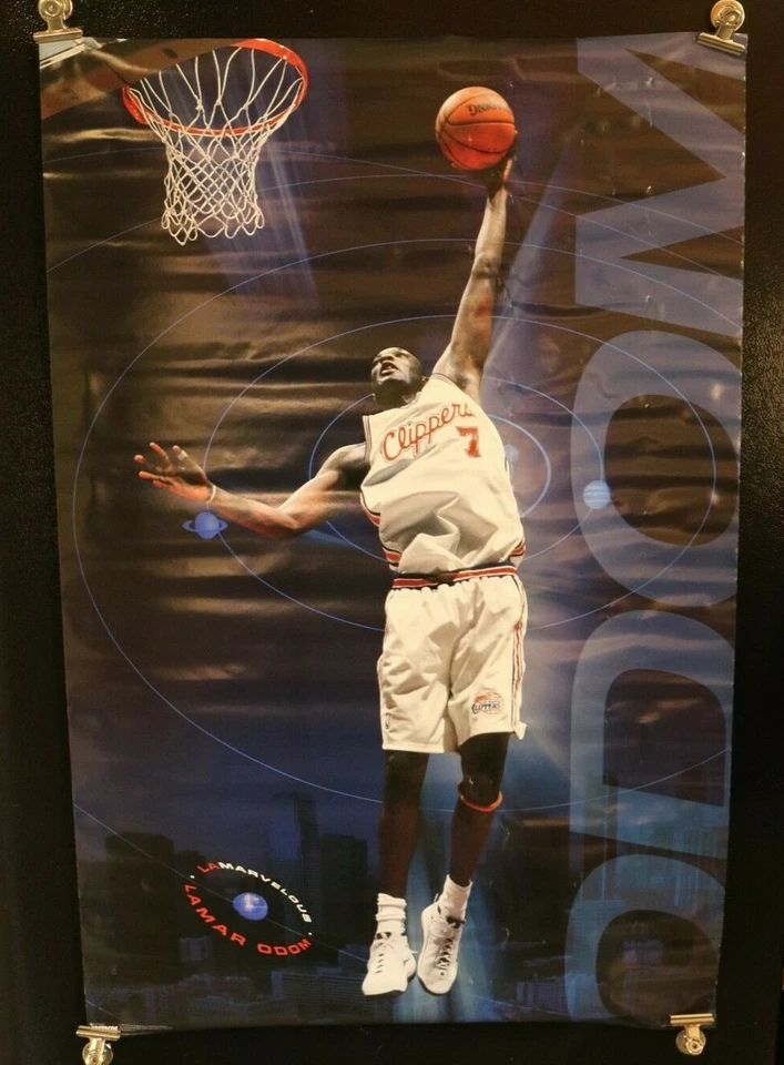 Póster de baloncesto de la NBA Lamar Odom Los Angeles Clippers 6757 difícil de encontrar Foto 1 de 3