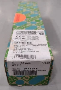Nuevo terminal Phoenix Contact UT 2.5 3044076 50 piezas - Envío gratuito - Imagen 1 de 2