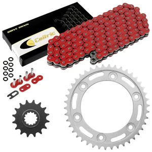 Red O-Ring Drive Chain & Sprockets for Honda CBR1000RR CBR1000RA Abs 2006-2016 - Picture 1 of 8