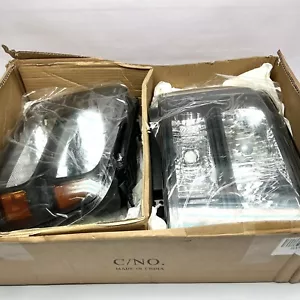 FARO HA01-Q001 ASI PARA 2005-2007 FORD 250-F550 REFLECTOR ÁMBAR LENTE TRANSPARENTE - Imagen 1 de 4