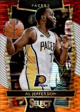 2016-17 Select Prizms Tri-Color #10 Al Jefferson - NM-MT