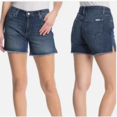 Joe’s Jeans Flawless Cut Off Denim Shorts in Helsinki Blue Size 25 NWT - Image 1 of 4