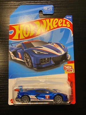 HOT WHEELS CORVETTE C8.R 190/250 THEN AND NOW SHIPS FREE — 第 1/4 张图片