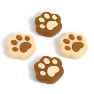 GeekShare 4PCS Milk Tea Brown Thumb Grip for Nintendo Switch / OLED /Switch Lite - Picture 1 of 6