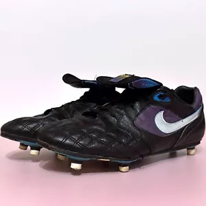 Rare 1990 NIKE Tiempo Premier Pro D SG Italy Vintage 90s Soccer Cleats Football - Picture 1 of 23