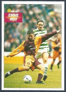 LIGA DE FÚTBOL AMERICANO ESCOCESA PANINI 97- #239-MOTHERWELL V CELTIC-EDDIE MAY EN ACCIÓN - Imagen 1 de 1