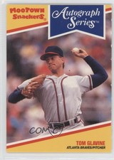 1992 Mootown Snackers Auto Series Food Issue Tom Glavine #22 HOF