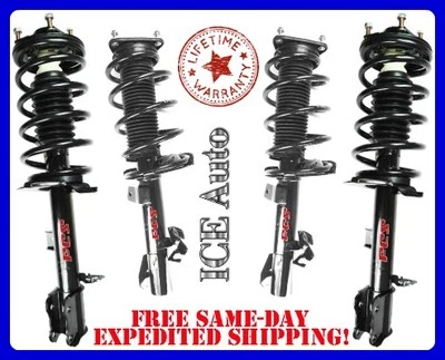 FCS Complete Loaded Struts & Coil Spring Assembly FRONT&REAR 99-03 Toyota Solara Foto 1 de 2