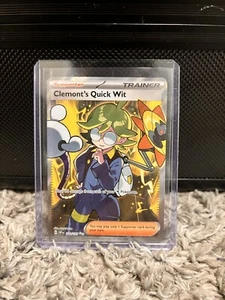 Pokémon Clemont's Quick Wit 229/191 Sv08: Surging Sparks Full Art - NM/MINT - Picture 1 of 2