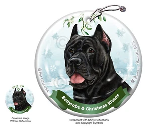 Bellyrubs & Kisses Ornament - Black Cane Corso 058 - Picture 1 of 1