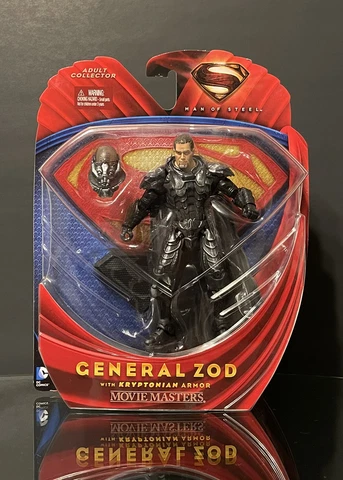 Mattel DC Movie Masters Superman Man of Steel General ZOD  Kryptonian Armor New Cover