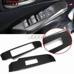 Door Window Switch Button Trim For Lexus IS300 IS350 IS500 IS F Sport 21+ Carbon - Picture 1 of 9