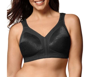 Sujetador Playtex Mujer 18 Horas Original Confort Correa Sin Alambres Negro 38D - Imagen 1 de 1