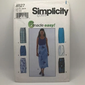Simplicity 8527 Misses Size 6-8-10 Skirt Various Lengths Sewing Pattern FF UC - Picture 1 of 5