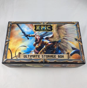 EPIC Card Game ULTIMATE STORAGE BOX Used COMPLETE White Wizard Games 2021 - Picture 1 of 7