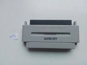 Adaptateur Super Adaptor Super Key pour jeux Japonais USA sur Super Nintendo FRA - Photo 1/4
