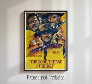 The Good, The Bad and The Ugly Classic - High Quality Poster - Picture 1 of 4