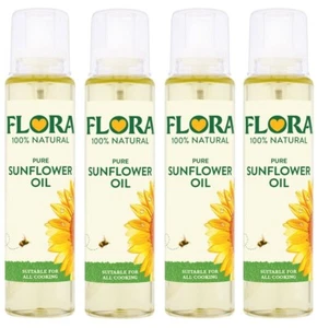 Flora Sunflower Spray Oil 200ml PACK OF 4 - Picture 1 of 2