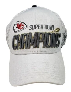 Kansas City Chiefs Super Bowl LIV Champions Hat NFL New Era One Size Adjustable - Picture 1 of 12