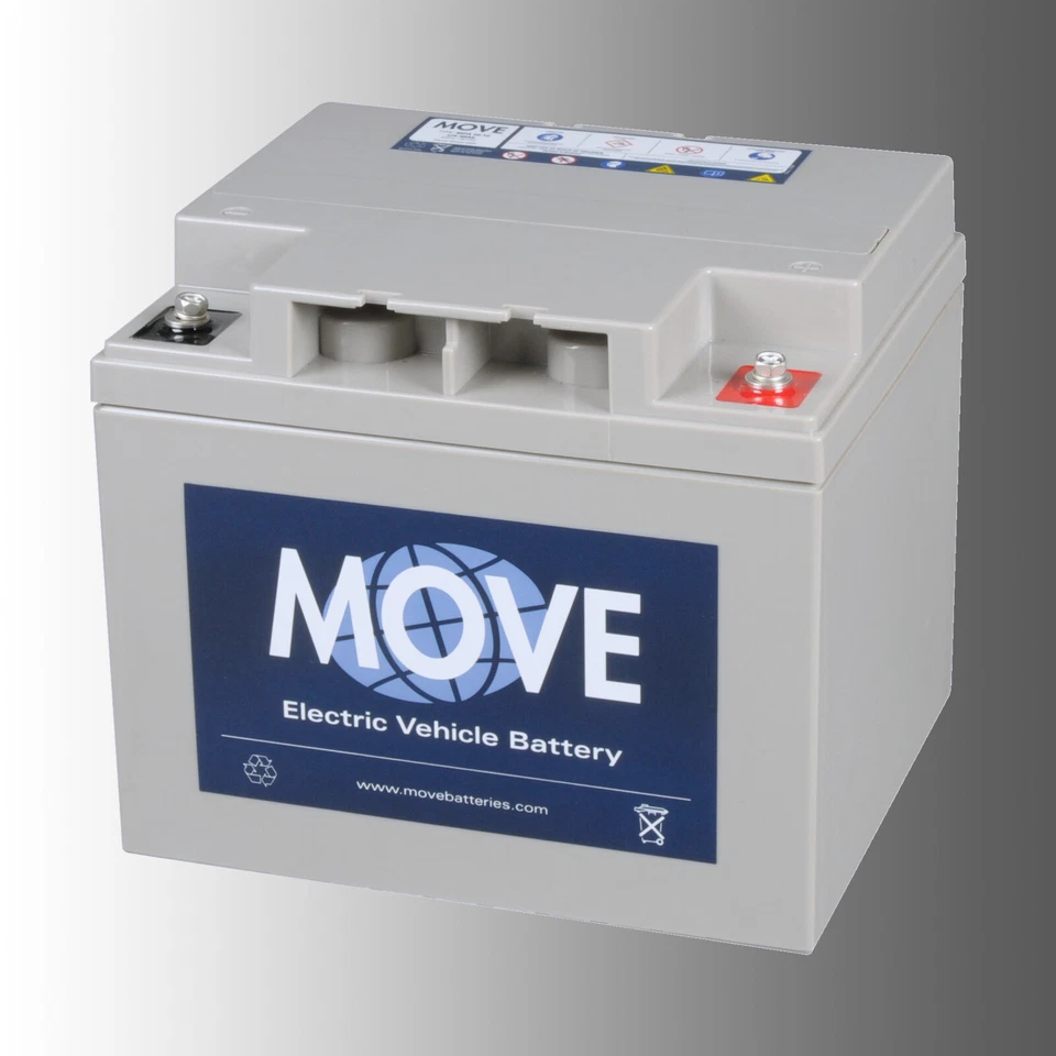 MOVE MPA50-12 AGM-Batterie 12V 50Ah für Elektro-Rollstuhl, Elektromobil