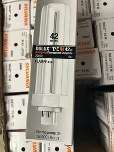 Sylvania Fluorescent 42W 4100K Lamp Light Bulb CF42DT/E/IN/841/ECO - Picture 1 of 4