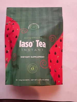 Iaso Verano Sandía Té Instantáneo Sabor Refrescante, Limpieza, 25 Sobres Foto 1 de 2
