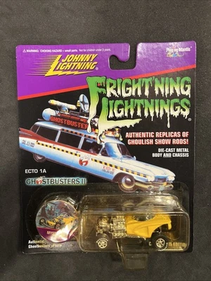 1997 MIP JOHNNY LIGHTNING DIE CAST TOY CAR - GHOSTBUSTERS MYSTERION - Image 1 of 2