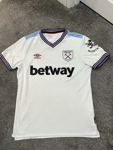 West Ham United 2019/20 Away football shirt size Medium - Picture 1 of 9