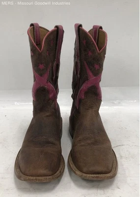 Macie Bean Women Brown & Pink Boots - US 8.5M - Image 1 of 4