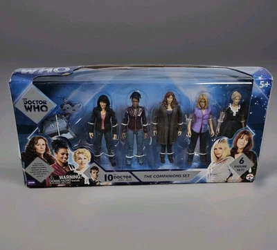 Juego de 6 figuras Doctor Who The Companions Set 10th Doctor 2005-2010 - SELLADO en caja Foto 1 de 4