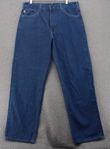 Carhartt FR Jeans Herren 36 x 32 Relaxed Fit Cat 2 Flame Resistant Work FRB100DNM - Bild 1 von 17